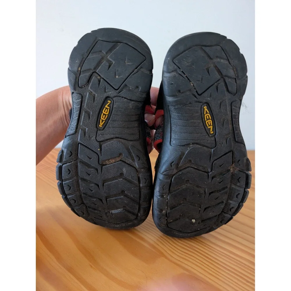 Aldi Kids Blue Orange Closed Toe Water Sandals Shoes Size 11/12 Item 844168